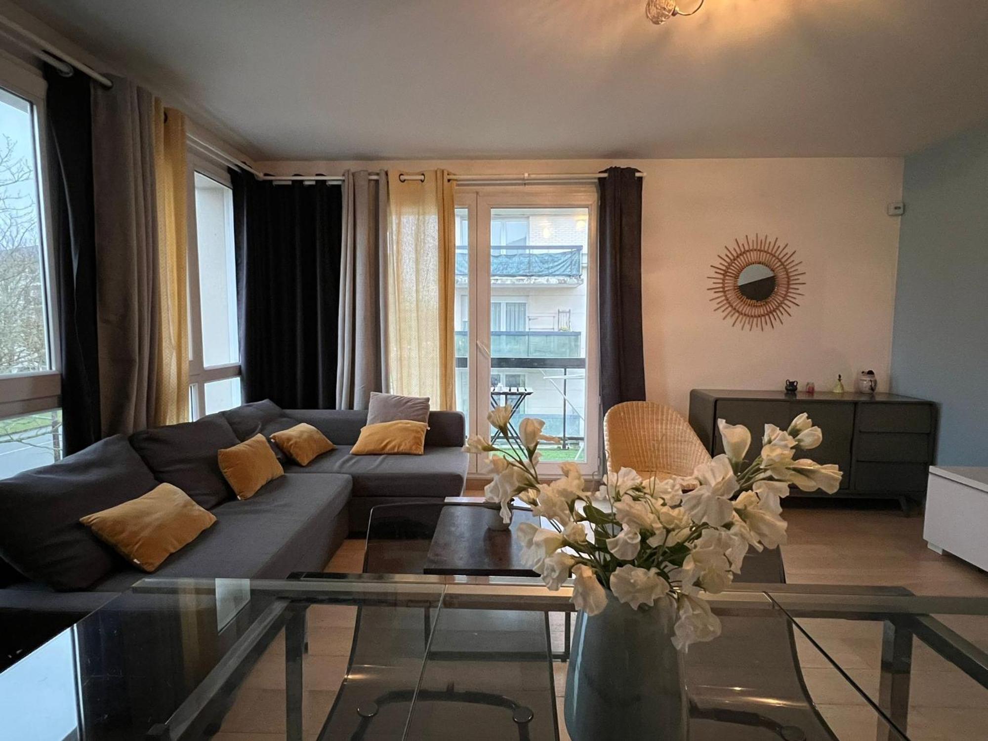Beautiful T4 Appartement 8 Personnes Proche Disney Parking Prive Bussy-Saint-Georges Exterior foto